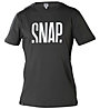 Snap Logo - T-Shirt - Herren, Black