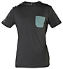 Snap Monochrome Pocket - T-Shirt - Herren, Black