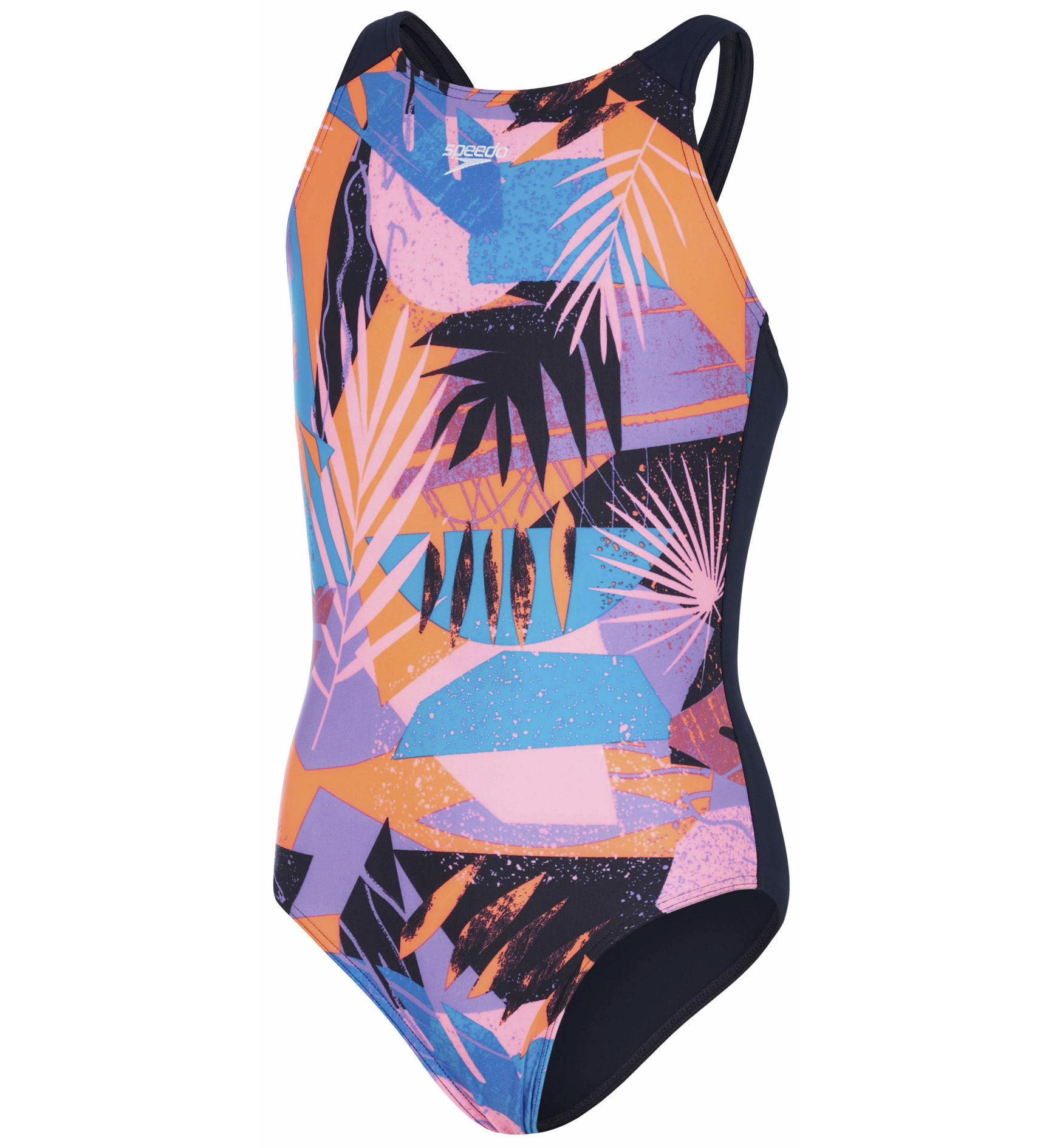 Speedo Digital Placement Pulseback Badeanzug Mädchen