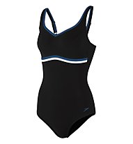 Speedo ContourLuxe Printed Swimsuit - Badeanzug - Damen, Black