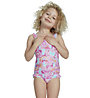 Speedo Trsp Frill - costume intero - bambina, Light Pink