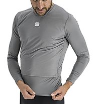 Sportful Fiandre Thermal - maglietta tecnica manica lunga - uomo, Grey