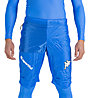 Sportful Italia Over Short - pantaloni corti sci da fondo - uomo, Light Blue/White