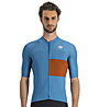 Sportful Snap - maglia ciclismo - uomo, Blue/Orange