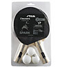Stiga Set Spark - set racchette da ping pong, Black