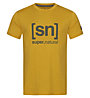 Super.Natural Logo Tee - T-Shirt - Herren, Yellow