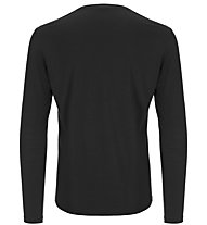 Super.Natural M Base LS 175 - maglietta tecnica a manica lunga - uomo, Dark Black