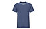 Super.Natural M Base V-Neck Tee 140 - T-Shirt - Herren, Blue