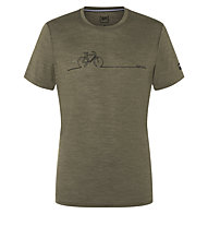 Super.Natural Bike Line - T-Shirt - Herren, Green/Black