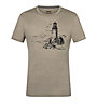 Super.Natural Lighthouse - T-Shirt - Herren, Brown/Black