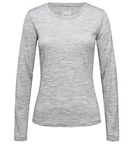Super.Natural W Base 140 - maglietta tecnica a maniche lunghe - donna, Grey