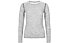 Super.Natural W Base 140 - maglietta tecnica a maniche lunghe - donna, Light Grey
