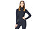 Super.Natural W Base 1/4 Zip 230 - Funktionsshirt langarm mit Reißverschluss - Damen, Blue