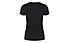 Super.Natural Base V-Neck 140 - maglietta tecnica - donna, Black