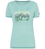 Super.Natural W Camping Nights - T-shirt - donna, Light Green