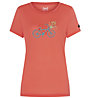 Super.Natural W Camping Nights - T-Shirt - Damen, Orange