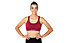 Super.Natural W Yoga Bustier - reggiseno sportivo - donna, Red