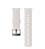 Suunto 24mm Explore 1 Silicone Strap - Armband Sportuhr, White/Grey