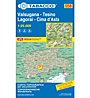 Tabacco Karte N.058 Valsugana - Tesino - Lagorai - Cima d'Asta 1:25.000, 1:25.000