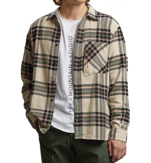 The Mountain Studio Overshirt M - camicia maniche lunghe - uomo