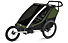 Thule Chariot Cab 2 - Fahrradanhänger, Dark Green/Black