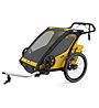 Thule Chariot Sport 2 - Fahrradanhänger, Black/Yellow