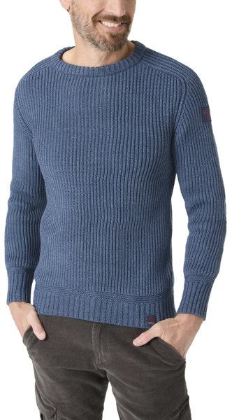 Timezone Heavy Knit Crewneck M - Pullover - Herren, Gr. L