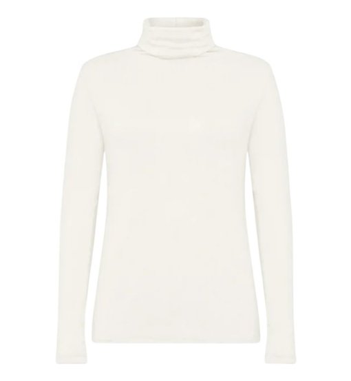 Timezone Mock Neck Longsleeve: Maglia Donna Comfort