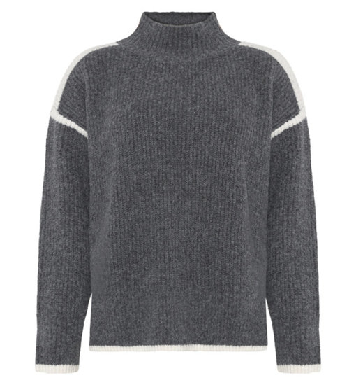 Timezone Mock Neck Pullover W: Maglione Donna Comfort