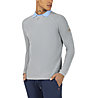 Timezone Spiral Knit Crewneck - Sweatshirt - Herren, Grey