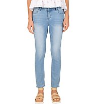 ladies bleached jeans