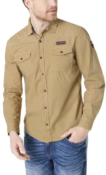 Timezone Utility M - Langarmhemd - Herren, Gr. S