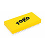 Toko Base Brush Nylon - spazzole per sciolina, Yellow/White