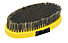 Toko Base Brush oval Steel Wire - spazzola setole acciaio, Yellow