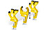 Toko Ski Vise Race - Skispanner, Yellow