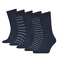 Tommy Hilfiger TH 5P Giftbox Stripes - lange Socken - Herren, Blue