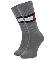 Tommy Hilfiger TH Flag 1P - lange Socken - Herren, Grey