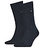 Tommy Hilfiger TH Small Stripe 2 P - Socken - Herren , Dark Blue