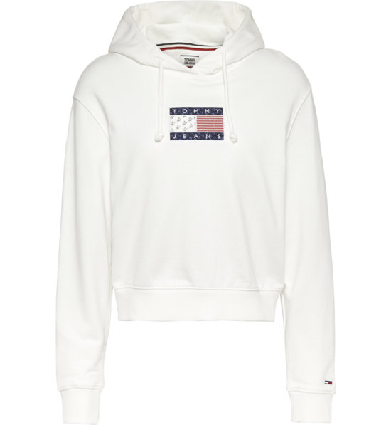 white tommy jeans hoodie
