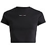 Tommy Jeans Baby Crop Tiny Linear Ss - T-Shirt - Damen, Black