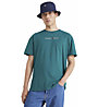 Tommy Jeans Classic Linear Logo - T-Shirt - Herren , Green