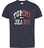 Tommy Jeans Entry Collegiate - T-Shirt - Herren, Blue