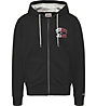 Tommy Jeans Entry Zip Thru - felpa con cappuccio - uomo, Black
