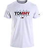 Tommy Jeans Essential Graphic - T-Shirt - Herren, White