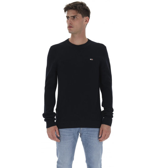 Tommy Jeans Essential Waffle - maglione - uomo. Taglia L