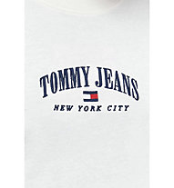 Tommy Jeans M Classic Small Varsity - T-Shirt - Herren, White