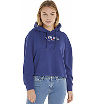 Tommy Jeans M Essential Logo - Kapuzenpullover - Damen , Blue