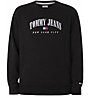 Tommy Jeans M Regular Small Varsity Crew - Sweatshirt - Herren, Black
