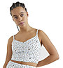 Tommy Jeans Printed Strappy Ruche - Top - Damen, White