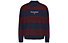 Tommy Jeans Relaxed Serf Stripe - Pullover - Herren, Red/Blue